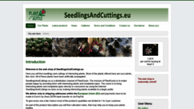 What Seedlingsandcuttings.eu website looked like in 2022 (2 years ago)