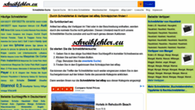 What Schreibfehler.eu website looked like in 2022 (2 years ago)