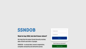 What Ssndob.org website looked like in 2022 (2 years ago)