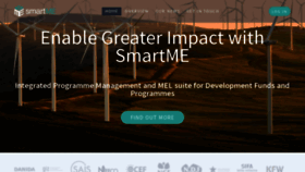 What Smartme.global website looked like in 2022 (2 years ago)