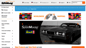 What Spotmodel.com website looked like in 2022 (2 years ago)