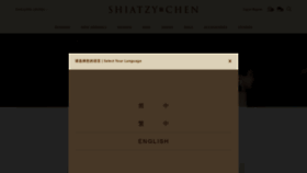 What Shiatzychen.com website looked like in 2022 (2 years ago)