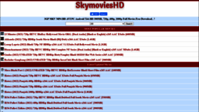 What Skymovieshd.tel website looked like in 2022 (2 years ago)