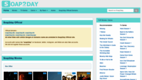 What Ssoap2day.to website looked like in 2022 (2 years ago)