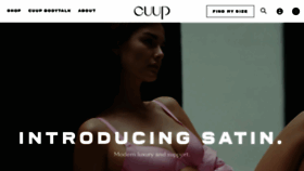 What Shopcuup.com website looked like in 2022 (2 years ago)