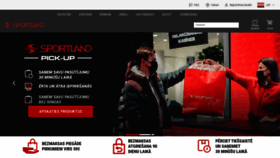 What Sportland.lv website looked like in 2022 (2 years ago)