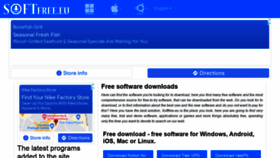 What Softfree.eu website looked like in 2022 (2 years ago)