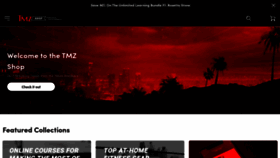 What Shop.tmz.com website looked like in 2022 (2 years ago)