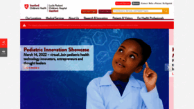 What Stanfordchildrens.org website looked like in 2022 (2 years ago)