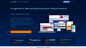 What Supersaas.fr website looked like in 2022 (2 years ago)