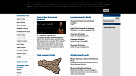 What Siciliainfesta.com website looked like in 2022 (2 years ago)