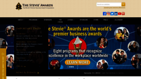 What Stevieawards.com website looked like in 2022 (2 years ago)