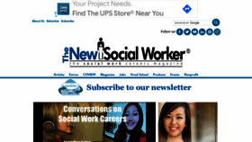 What Socialworker.com website looked like in 2022 (2 years ago)