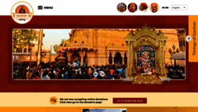 What Salangpurhanumanji.org website looked like in 2022 (2 years ago)