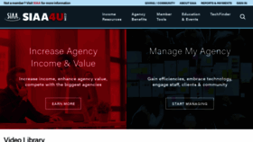 What Siaa4u.com website looked like in 2022 (2 years ago)