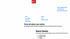 What Selfhelp.hdfcergo.com website looked like in 2022 (2 years ago)
