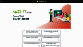 What Shaalaa.com website looked like in 2022 (2 years ago)