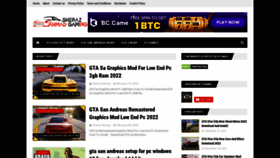 What Sherazahmadgaming.com website looked like in 2022 (2 years ago)