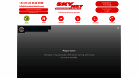 What Skynetworldwide.com website looked like in 2022 (2 years ago)