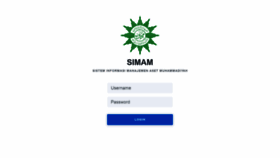 What Simam.wakafmu.org website looked like in 2022 (2 years ago)
