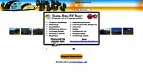 What Shadowridgerv.com website looked like in 2022 (2 years ago)