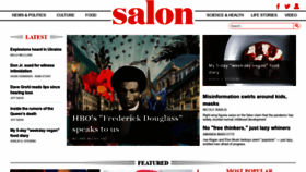 What Salon.com website looked like in 2022 (2 years ago)