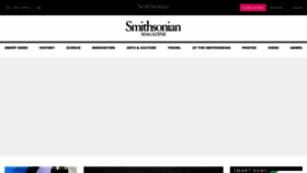 What Smithsonianmag.com website looked like in 2022 (2 years ago)