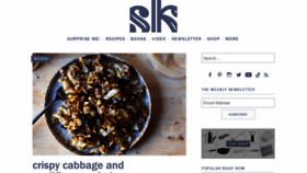 What Smittenkitchen.com website looked like in 2022 (2 years ago)