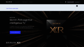 What Sony.co.in website looked like in 2022 (2 years ago)