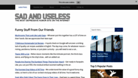 What Sadanduseless.com website looked like in 2022 (2 years ago)