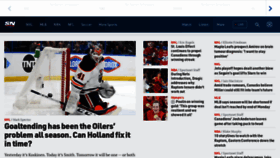 What Sportsnet.ca website looked like in 2022 (2 years ago)