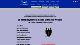 What St-takla.org website looked like in 2022 (2 years ago)