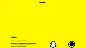 What Snap.com website looked like in 2022 (2 years ago)