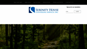 What Serenityhouse.com website looked like in 2022 (2 years ago)