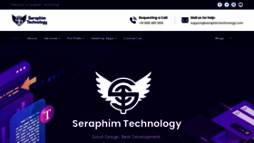 What Seraphimtechnology.com website looked like in 2022 (2 years ago)