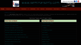 What Seminarsonly.com website looked like in 2022 (2 years ago)