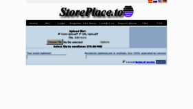 What Storeplace.org website looked like in 2011 (12 years ago)