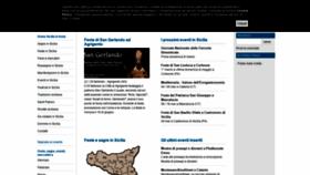 What Siciliainfesta.com website looked like in 2022 (2 years ago)