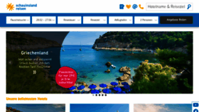 What Schauinsland-reisen.de website looked like in 2022 (2 years ago)