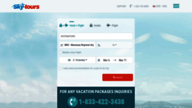 What Sky-tours.com website looked like in 2022 (2 years ago)