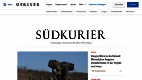 What Suedkurier.de website looked like in 2022 (2 years ago)