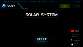 What Solarsystemscope.com website looked like in 2022 (2 years ago)