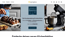 What Springlane.de website looked like in 2022 (2 years ago)