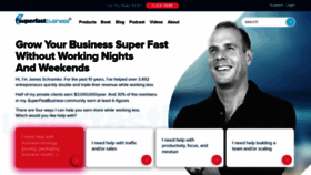 What Superfastbusiness.com website looked like in 2022 (2 years ago)