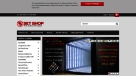 What Setshop.com website looked like in 2022 (2 years ago)