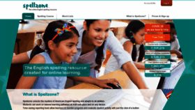 What Spellzone.com website looked like in 2022 (3 years ago)