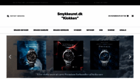 What Smykkeuret.dk website looked like in 2022 (4 years ago)