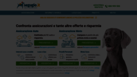 What Segugio.it website looked like in 2022 (4 years ago)