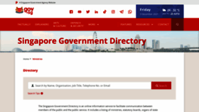 What Sgdi.gov.sg website looked like in 2022 (2 years ago)