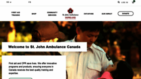 What Sja.ca website looked like in 2022 (2 years ago)